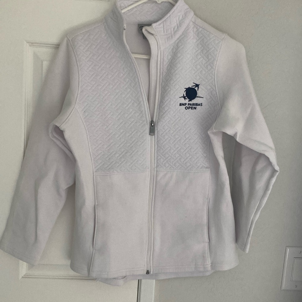 Bundle of 2 Artisan Zip-Up Jackets, size small.